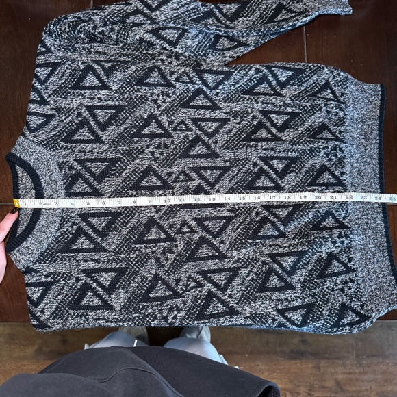 Spettro Casual Clothing Geometric Pattern Sweater Vintage - Picture 6 of 6
